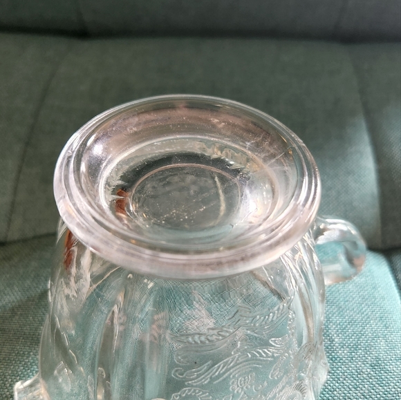 Indiana Glass Recollection Clear Glass Creamers set of two - Picture 9 of 10